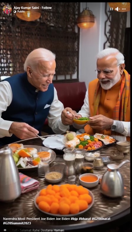 PM Modi and USA President Joe Biden Image

