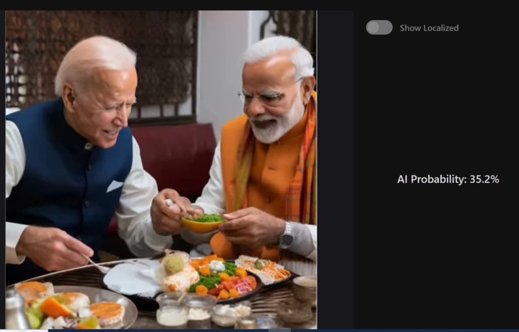 PM Modi and USA President Joe Biden AI Image

